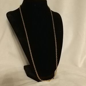 Gold chain necklace